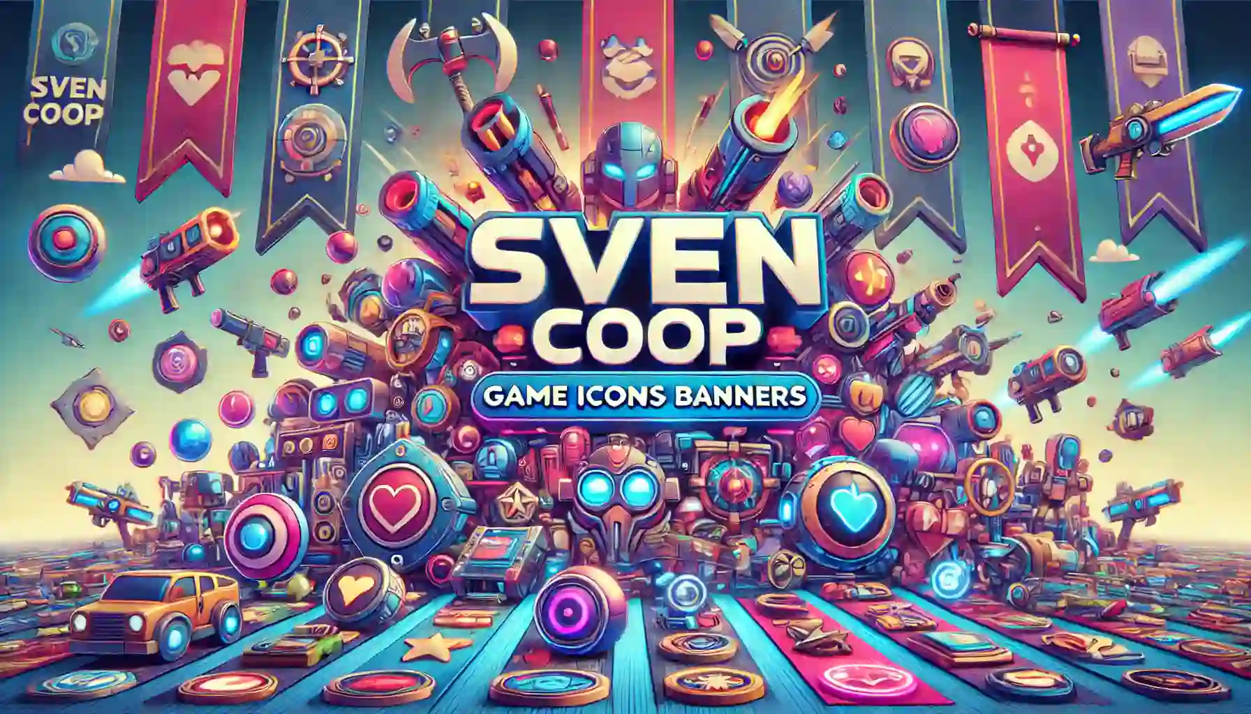 Sven Coop Game Icons Banners